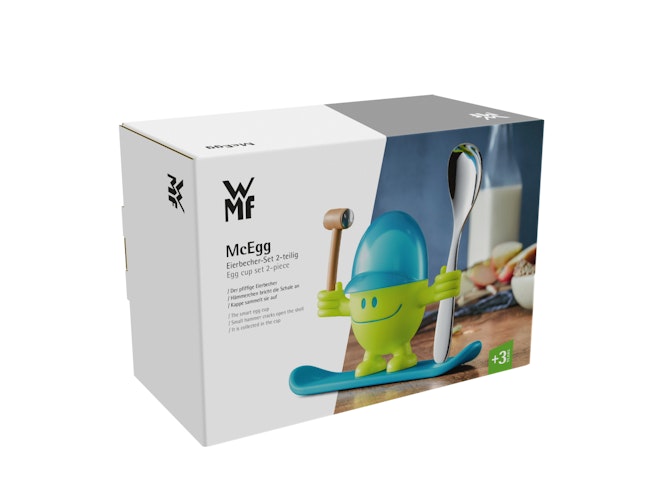 WMF Eierbecher McEgg petrol/lemongreen Limited Edition
