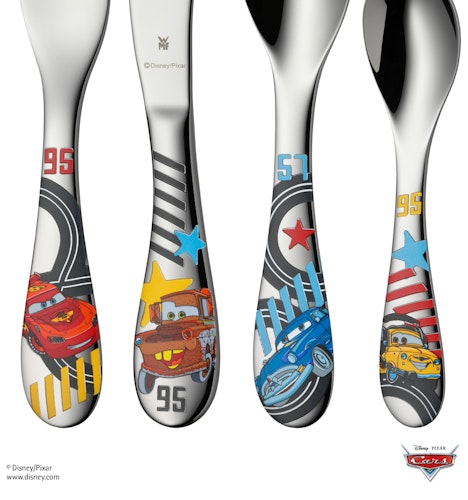 WMF Kinderbesteck Set 4-teilig Disney Cars 2