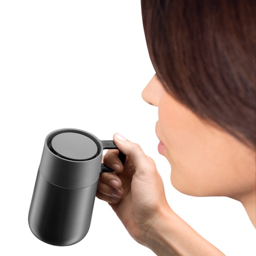 WMF Impulse Travel Mug Thermobecher, 0,3 l, Anthrazit matt