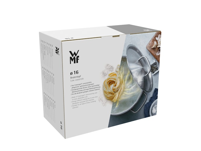 WMF Bratentopf Vario Cuisine Ø 16 cm mit Deckel und Thermometer