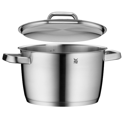 WMF Iconic Kochgeschirr-Set 2-teilig 1x Fleischtopf 22cm, 1x Stielkasserolle