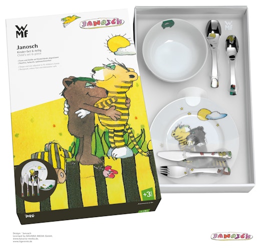WMF Kinderbesteck-Set 6-teilig Janosch
