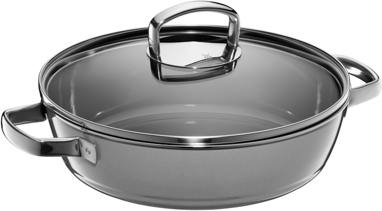 WMF Schmorpfanne Fusiontec Mineral 28 cm Platinum