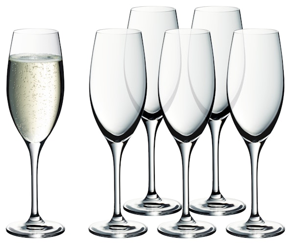 WMF Champagnerkelch-Set 6 Stück easy Plus