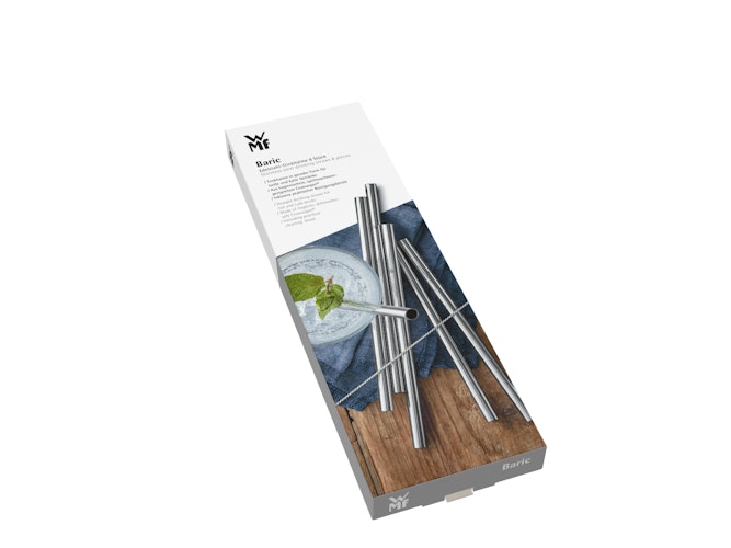 WMF Trinkhalme 6tlg. 18 cm inkl. Bürste