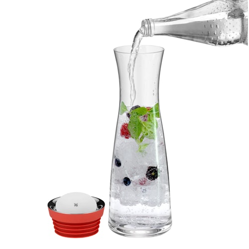 WMF basic Wasserkaraffe Rot, 1 l