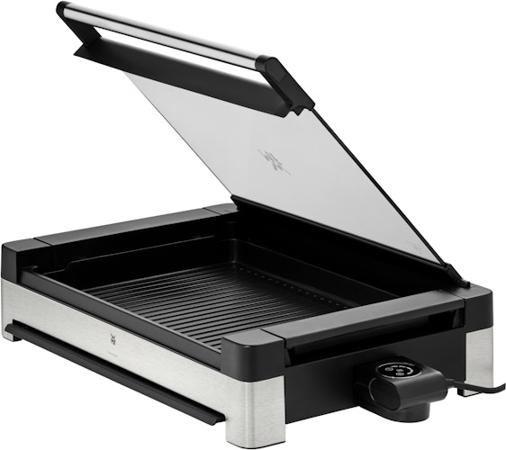 WMF Lono Tischgrill gerippt mit Glasdeckel