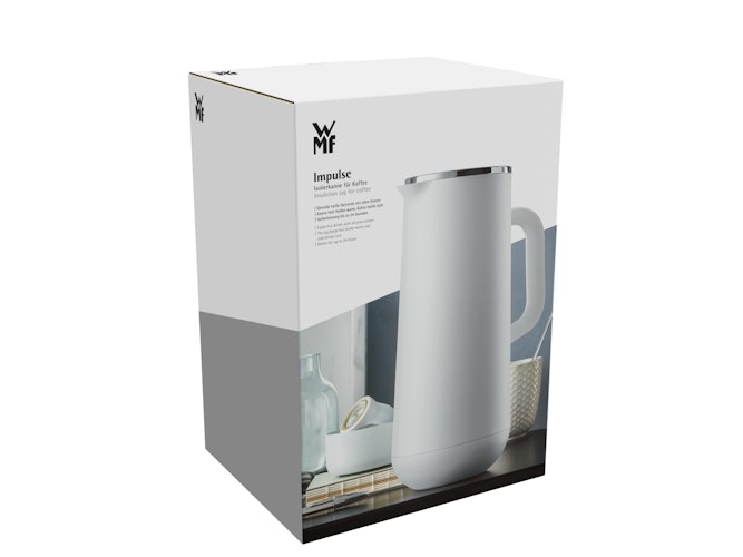 WMF Isolierkanne Kaffee1,0l Impulse weiss