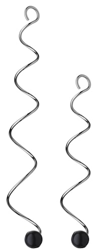 WMF Wasserkaraffe 1,0 l schwarz Basic mit 2 Fruchtspießen