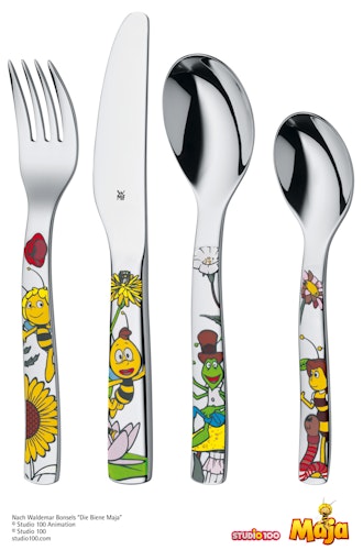 WMF Kinderbesteck-Set 4-teilig Biene Maja