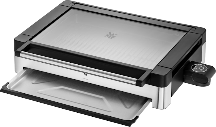 WMF Lono Tischgrill gerippt mit Glasdeckel