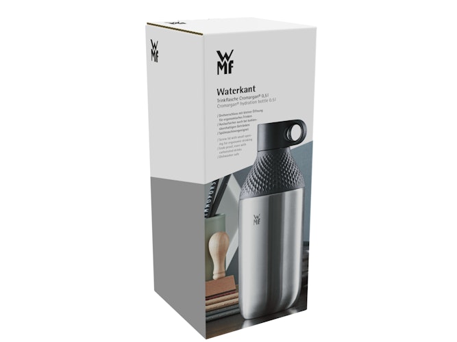 WMF Trinkflasche Cromargan 0,5l mit Drehverschluss