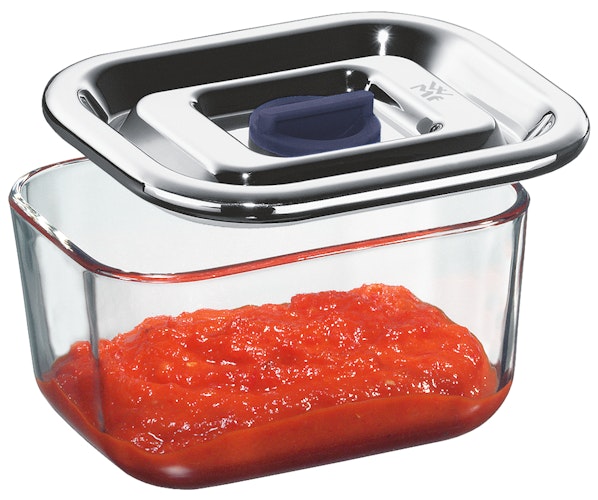 WMF Frischhalte- und Serviersystem-Set 3-teilig Top Serve mit Abtropfgitte