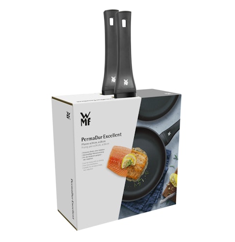 WMF Pfannen-Set PermaDur Excellent Stielpfanne Set 2-teilig
