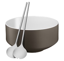 WMF Salatschale 3-teilig Lava Grey Satin Moto