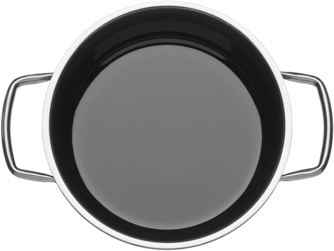 WMF Fusiontec Mineral Fleischtopf mit Glasdeckel, 20 cm, Dark Brass