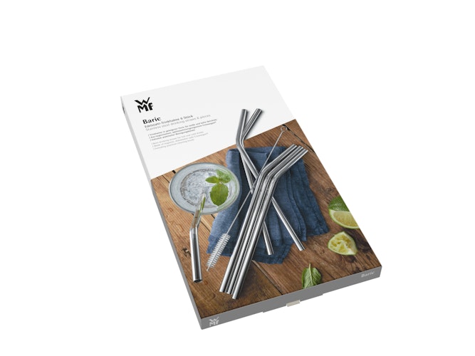 WMF Trinkhalme 6tlg. 24 cm inkl. Bürste