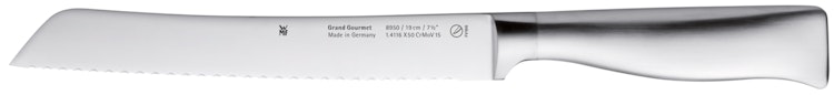 WMF Brotmesser mit Doppelwellenschliff 19 cm Grand Gourmet