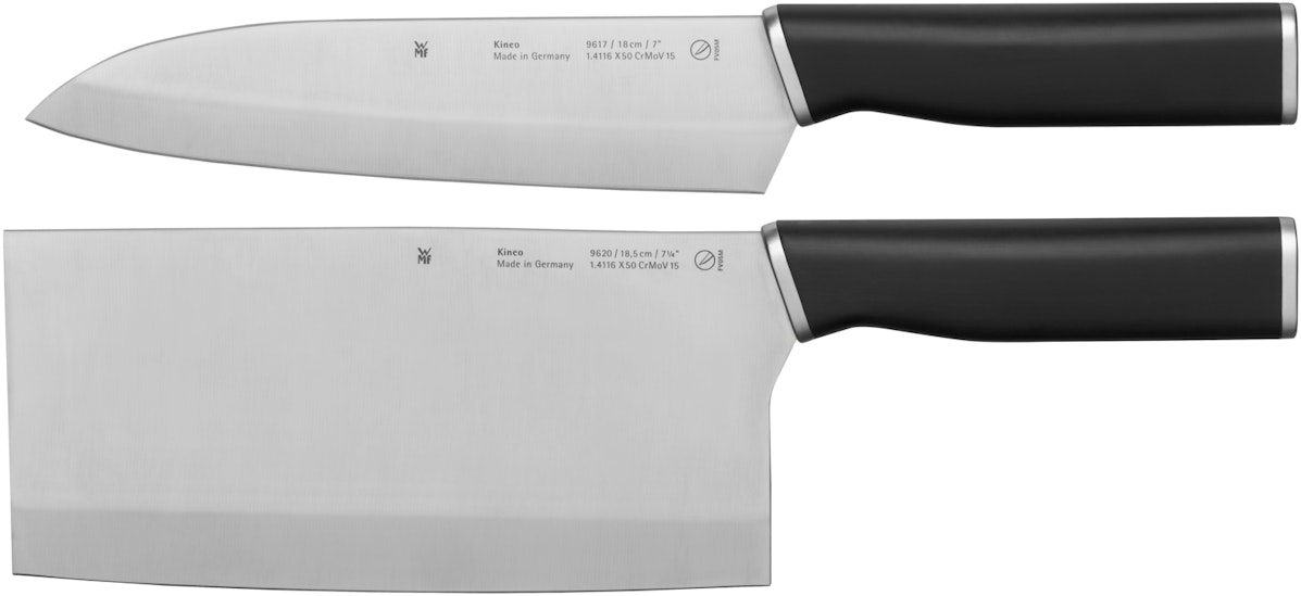 WMF Kineo Messer-Vorteils-Set* für die | 2-teilig asiatische Küche, KÖMPF24