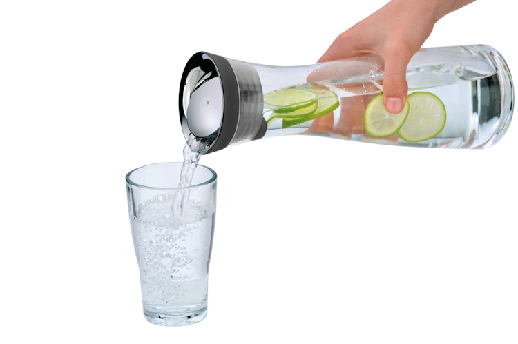 WMF Wasserkaraffe 1,0 l schwarz Basic