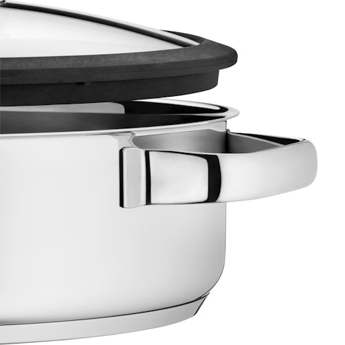 WMF Vitalis Aroma-Dampfgarer rund Ø 28 cm ca. 5l mit Glasdeckel