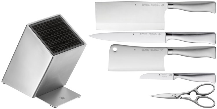 WMF Grand Gourmet Messer-Vorteils-Set* mit FlexTec Messerblock für die asi