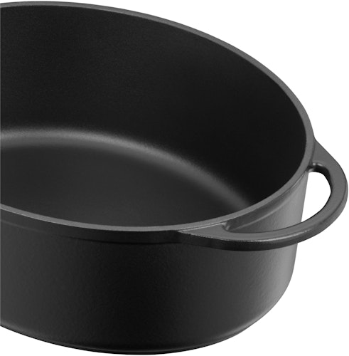 WMF Bräter aus Gusseisen mit Gussdeckel