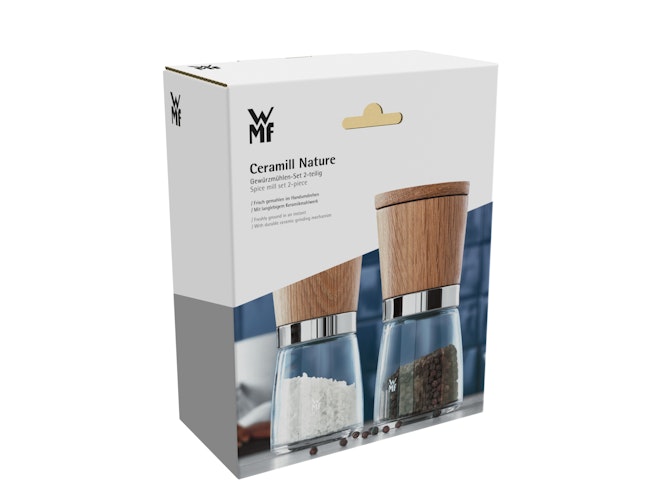 WMF Gewürzmühlen-Set 2-teilig Ceramill Nature