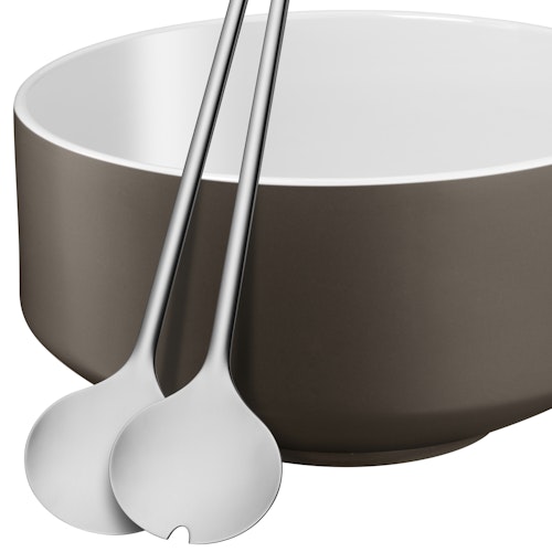 WMF Salatschale 3-teilig Lava Grey Satin Moto