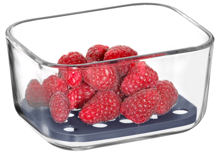 WMF Frischhalte- und Serviersystem-Set 3-teilig Top Serve mit Abtropfgitte