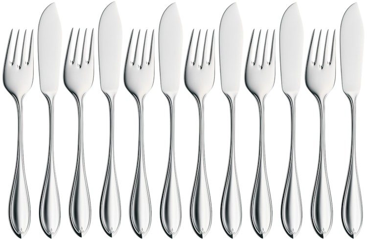 WMF Fisch-Set 12-teilig Premiere Cromargan protect®