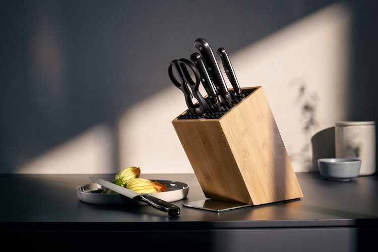 WMF Spitzenklasse Plus Flex Tec Messerblock bestückt 6-teilig