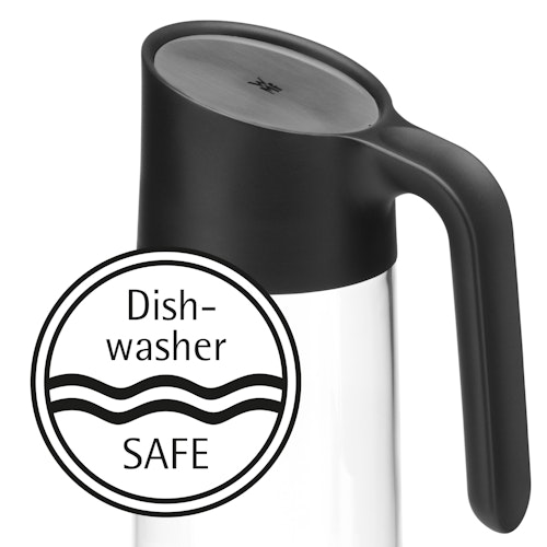 WMF Nuro Wasserkaraffe mit Griff, 1 l, schwarz
