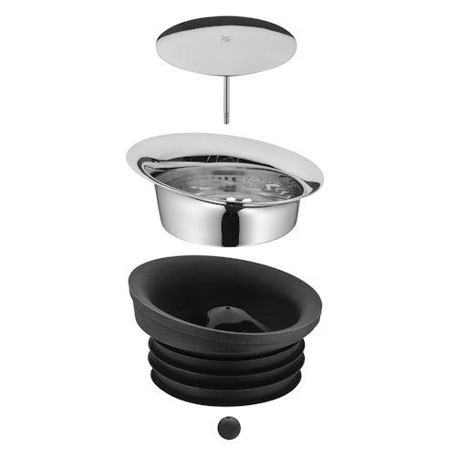 WMF Wasserkaraffe mit Griff 1,5 l schwarz Basic