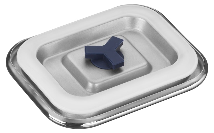 WMF Frischhalte- und Serviersystem-Set 3-teilig Top Serve mit Abtropfgitte
