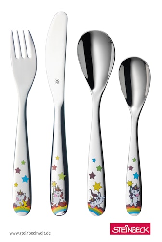 WMF Kinderbesteck 4-teilig Unicorn / Einhorn