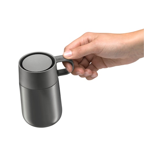 WMF Impulse Travel Mug Thermobecher, 0,3 l, Anthrazit matt