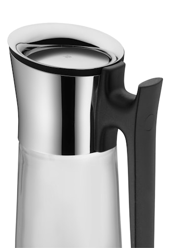 WMF Wasserkaraffe mit Griff 1,5 l schwarz Basic