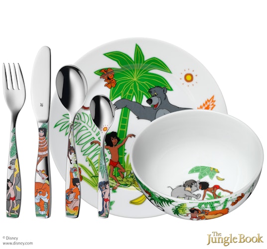 WMF Kinderbesteck-Set 6-teilig Dschungelbuch