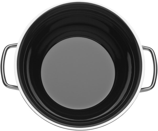 WMF Fusiontec Mineral Kochschüssel mit Glasdeckel, 24 cm, Platinum