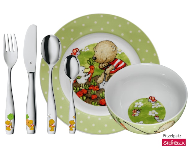 WMF Kinderbesteck-Set 6-teilig Pitzelpatz