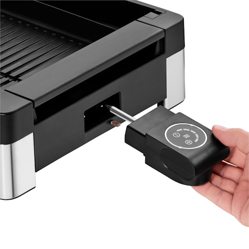 WMF Lono Tischgrill gerippt mit Glasdeckel