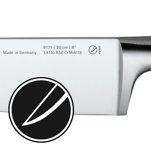 WMF Brotmesser mit Doppelwellenschliff 19 cm Grand Gourmet