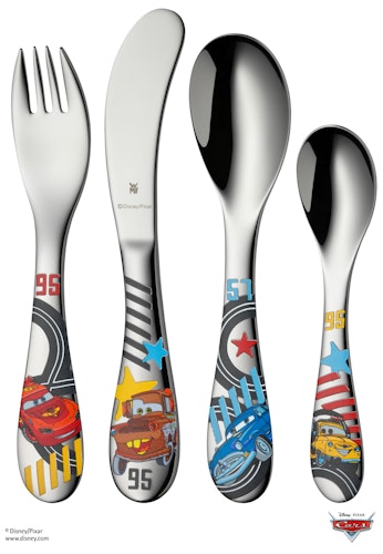 WMF Kinderbesteck Set 4-teilig Disney Cars 2