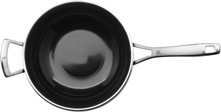 WMF Fusiontec Mineral Wok, 28 cm, Platinum