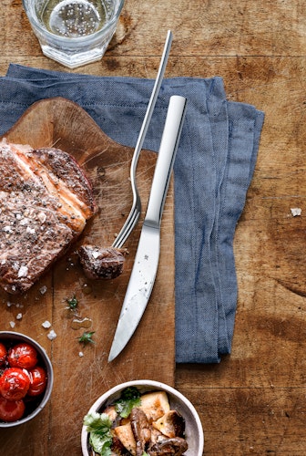 WMF Steakbesteck-Set 12-teilig in Holzkiste