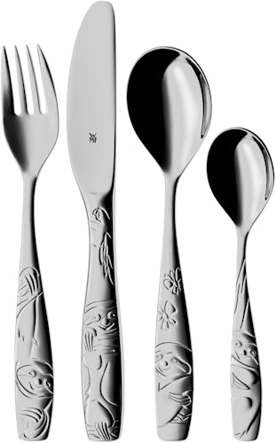WMF Kinderbesteck Set 4-teilig Faultier