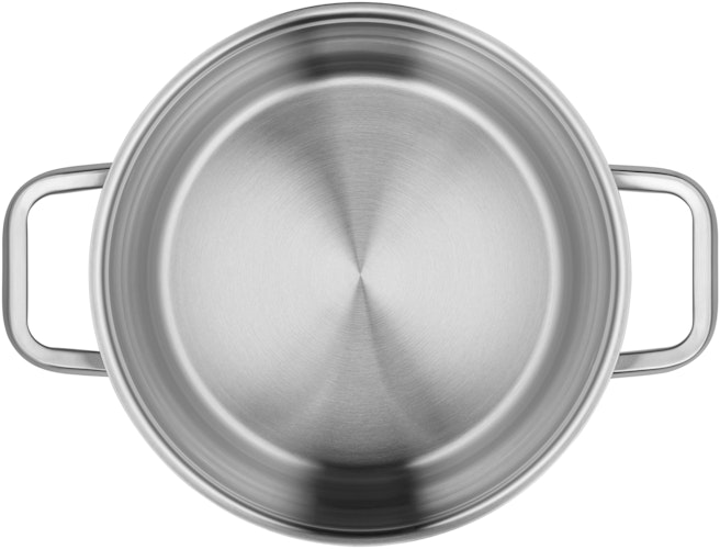 WMF Iconic Kochgeschirr-Set 2-teilig 1x Fleischtopf 22cm, 1x Stielkasserolle