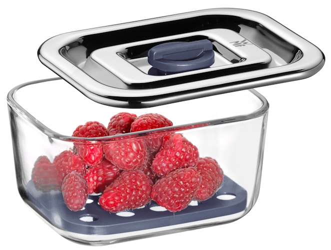 WMF Frischhalte- und Serviersystem-Set 3-teilig Top Serve mit Abtropfgitte