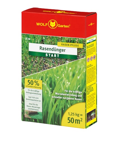 WOLF-Garten - Rasen-Starter-Dünger LH 50